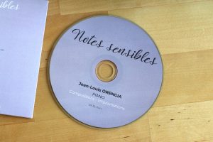 Album Notes Sensibles Jean-Louis ORENGIA - PIANO