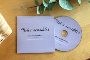 Album Notes Sensibles Jean-Louis ORENGIA - PIANO